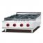 Commercial Free Standing Stainless Steel 4 Burner Gas Range with Electric Oven /Cooking Ranges with Oven with gas CE certificate