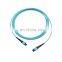 5meters 12 cores OM3 MPO/MTP Fiber Optic Patch cord cable de conexion de fibra Fiber Jumper mtp mpo patch cord