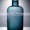 Guangzhou Manufacturer Wholesale Home Table Decoration Blue Glass Jar Vase Set