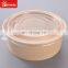 Sunkea Biodegradable bamboo fiber packaging food salad boxes