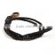 2015 wholesale handmade crafts fashion neck hanging braided leather key chains,key holder wholesale