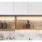 2021 NEW MODERN WHOLE HOUSE CUSTOMIZATION DESIGN MINI HANDLELESS INEXPENSIVE PREMIUM WHITE LACQUER KITCHEN CABINET