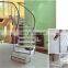 Factory Price Stairs Contemporary Steel Wood Spiral Staircase Single Stringer