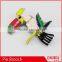 cute animal bird shape colorful enamel metal pin on needle brooch