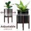 Simple and Elegant Nature Handmade DIY Bamboo Pine Beech Custom Wood Plant Pot Stand