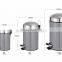 New European Style Dustbin Household Office Dustbin with Strong Pedal and Soft Close Marble Surface High Quality Pedal Dust Bin