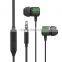 SIKENAI Universal Stereo In-Ear Earphone Sport Music Headset Wired Headphones With Mic For Xiaomi Huawei Mobile phone
