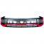 For Hilux Revo 2015-2018 Red Front Grille With LED Daytime Running