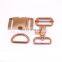 High Quality Metal Accessories D rings Adjustable Slide Quick Release Buckles Swivel Dog Hooks for Dog Collar