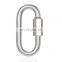 JRSGS Wholesale Quick Chain Link Chain Connecting Link Curt Threaded Stainless Steel Quick Link / Snap Hook