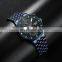 Shenzhen Nibosi 2531 Erkek Kol Saati Private Label Black Chronographe Watches for Men Original