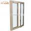 United States Standard Thermal break aluminium framed french casement window villa casement windows with NAFS Certificates