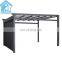 Outdoor manuel or motorized hotel aluminum balcony retractable awning roof with heater