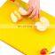 MC Nylon board Frame Pop Up Drip Tray Printed Walnut Cutting Board With Handle Storage