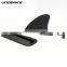Wholesale cheap sup fins detachable snap in removable side fin plastic surfing water surfboard paddle board fin