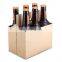 afe and Easy Transport of Wine & Liquor Sturdy Cardboard Carrier Holds Six Bottles Corrugated Wine Bottle Carrier
