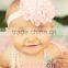 many colors children chiffon flower hairband wave handwork hair accessory MY-AC0009