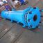 Cylindrical block hole type graphite  cooler for chemical industry