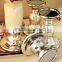Vintage Tall Silver Polished Candlestick Pillar Candle Holder/ Rome candlestiick holders factory supplier                        
                                                Quality Choice
