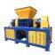 Double Shaft Garbage Can Shredder / PET Bottles Grinder /Plastic Bumpers Recycling Machine