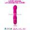 High quality feedback soft silicone G spot clit pussy vibrator massaging vibrator for masturbator