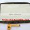 New Touch Screen Digitizer Glass With Frame For TOMTOM GO 500 GO 5000 Black Color