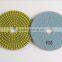 Flexible dry polishing pad