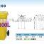 100liter Plastic Hospital Dustbin Bio Medical Waste Bin Wheelie Bin