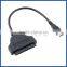 USB 3.0 Type C to SATA III Adapter Dongle cable for 2.5" HDD/SSD