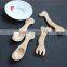 New style direct sell cartoon baby wooden noodle spoon