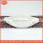 ceramic dessert boat shape plate bread pan, porcelain cake baking plate,Cheese pan stripe boat shape