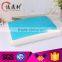 hybrid pillow with cooling gel and viscoelastic foam, gel charmber pillow for nursing, heat relieve