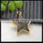 LFD-0077P ~ Wholesale New Style Fashion Jewelry Gold Plated Star Shape Natural Labradorite Pendant Beads Jewelry Making