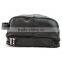 factory price leather travel toiletry bag for men