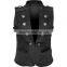 GOTHIC BLACK MILITARY STYLE VEST FOR WOMENS STEAMPUNK GOTH
