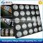 25x10w white/warm white led matrix dj background stage lighting