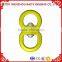 4KN breaking force aluminum double swivel Bolt ,Red swivel aluminum ring , snap hook bag Parts & Accessories
