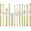 Custom Machining Small Copper Parts With Gold Plating