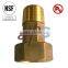 NSF61 approved low lead brass water meter coupling                        
                                                Quality Choice