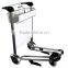 Stainless steel & aluminium material high quality airport luggage cart airport trolley made in China factory direct wholesale