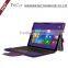 2016 ultra thin soft cover Colorful Folding Stand Cover Protective keyboard case for surface pro 4