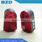 New Traffic Light Shape CE Certificates Bicycle Warning LED Laser Tail Light / 6 LED High Light and High Quality Material