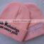 Unisex Ladies Cotton Slouchy Beret Plain Baggy Hat Ski Warm Beanie Cap pink