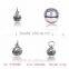 Yiwu 925 Sterling Silver Christmas Bell Beads For Jewelry Making DIY Jewelry Components