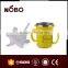 NEW children double handle mug with straw