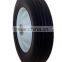 8 inch semi-pneumatic rubber wheel for air compressor, trolley, garbage bin