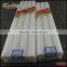 factory price pure white fluted stick candles supplier