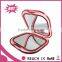 Perfect wedding gift double side magnifying pocket cosmetic mirror