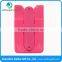 Wholesale good quality 3M Sticker Silicone Multiple Kickstand Smartphone Wallet