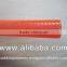 PVC Braided Hose - Transparent Orange